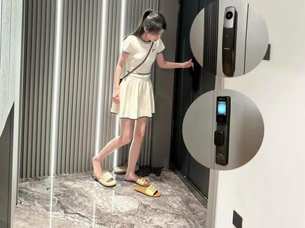 疯了!一张照片,就能打开你家智能门锁! #抖音商城开新日 #凯迪仕Q20FPro