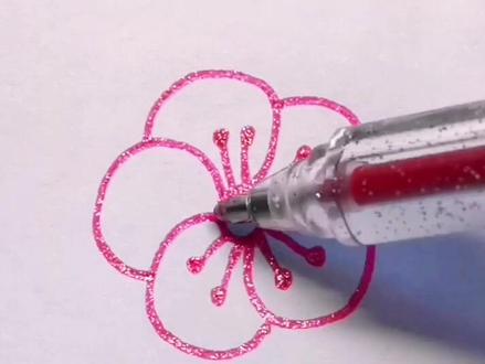 春天来了,花儿都开了~出去玩的日子不远了。教大家用5个C画小花 #简笔画 #桃花 #百花齐放总是春 #宅在家