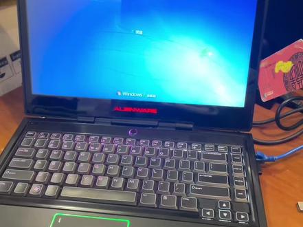 外星人m14xr2笔记本清灰修复屏幕#笔记本电脑