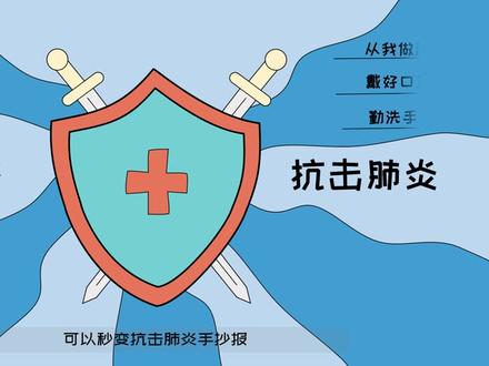 威武的盾牌怎么画?抗击肺炎手抄报+网络安全手抄报#儿童启蒙#