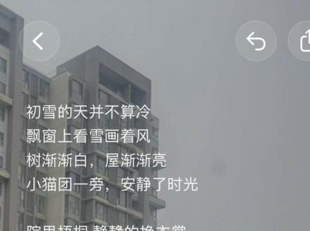 今日北京初雪,作歌一首
#北京下雪 #原创歌曲
