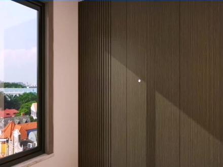 一分钟教会你如何快速绘制木格栅#酷家乐教学