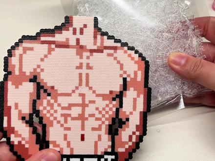 主厨大人的透明豆终极整活✨肌肉猛男拿捏了
最近很火的冰透感透明豆,拿下!
耗时10小时的心血成品,透明豆还能这么玩
快和我一起做起来吧~~🖤🖤
人物图纸@宋沐橙(沉迷拼豆版) 翅膀🍠@常青诗的夏天
#拼豆 #拼豆豆 #拼豆图纸 #拼豆教程 #肌肉男