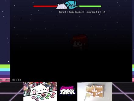 萌萌哒BongoCat来啦!但是很难哦!#黑色星期五之夜 #周五夜放克 #fnf #bongocat #音乐游戏 #萌萌哒