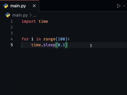 Python中给你的循环加上进度条 feat. tqdm #程序员 #编程语言 #Python #python每日剂量 #代码