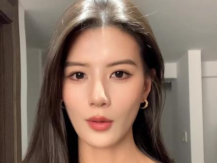终于知道为什么长脸化妆显老显凶了,简单几步就能提升妆容精致度!#长中庭 #新手化妆教程 #化妆技巧