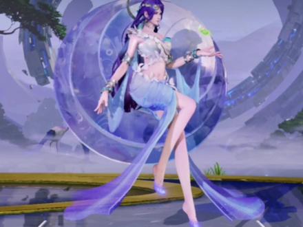 峡谷新晋女神海月,为报千年恩情,替女娲娘娘抵御魔界的入侵#游戏 #游戏日常 @DOU+小助手