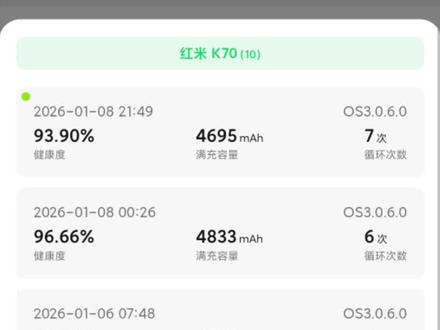 小米红米手机查看电池健康的的教程#小米手机 #红米手机 #电池健康