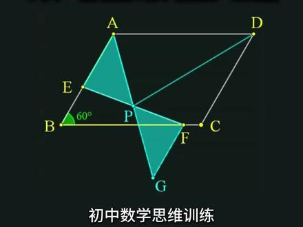 2026广州一模填空题压轴题,倍长中线求双动点最值问题 初中数学动画课
初中数学老师推荐免费课巧解压轴题几何模型
#倍长中线 #一模考试 #压轴题 #动点问题 #最值问题