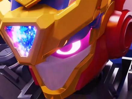 超炫电光王登场,玄铁战神被封装 #动画 #炫卡斗士 #玄铁战神