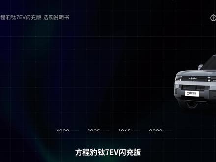 方程豹钛7EV闪充版两个版本怎么选? #方程豹钛7EV闪充版 #方程豹钛7EV #选购说明书 #方程豹 #钛7EV