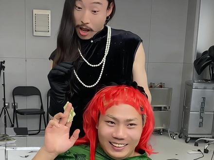 这姐姐挺淘吖 #搞笑 #根据脸型设计发型 #达达利会剪头 #33studio官方账号 #夫妻关系 @33 Studio 佳音老师