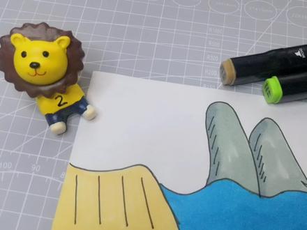唐诗三百首,看图背诵不用愁,古诗配画杜甫《绝句》@抖音小助手 #唐诗 #简笔画教程 #创作灵感