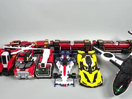 炫卡斗士五款全新变形机器人玩具集合(1)