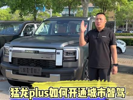 猛龙plus城市智驾如何开通?#智驾 #国产新能源硬派越野车 #用车知识