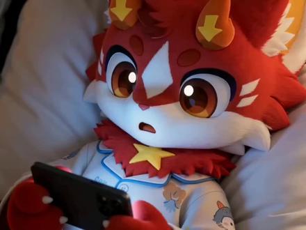 #AI卧室冲突场景 #随变app #兽装fursuit #萌物 #幻想生物