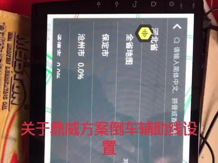关于鼎威T3,TS7倒车辅助线设置