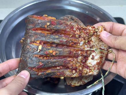 好多人想要的风干鱼后续来哦!麻辣鲜香,肉质紧实,好吃又下饭#风干鱼块吃法 #风干鱼 #美食教程 #美食教程 #下饭菜