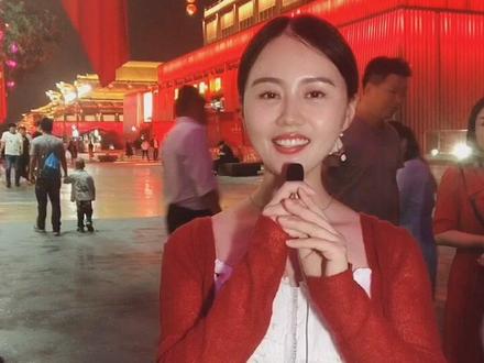 #祖国我的爱dou给您 “中国心,在我心,祖国有我请放心”#大唐不夜城