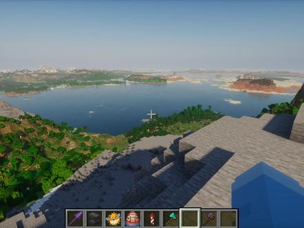 瞠目结舌的视距模组:voxy#我的世界