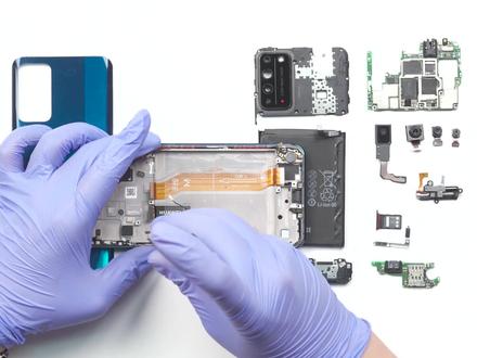 #荣耀手机 X10拆解,看看做工怎么样 #手艺活 #华为华为 @抖音小助手