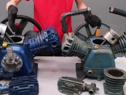 泵头对比,为什么好的空压机贵那么多呢?