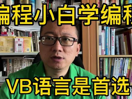 编程小白学编程,VB语言是首选 #VB #编程 #Access数据库 #VBA