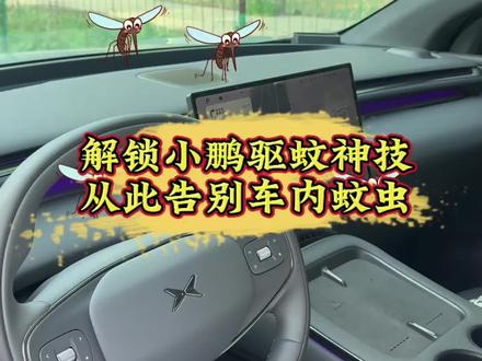 场景码一开,车内蚊虫全拜拜#小鹏汽车 #小鹏G7 #小鹏用车小技巧 #新能源汽车