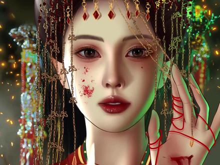 今晚都来看这个唐宫奇案啊和李大人一起探案!@白鹿my @唐宫奇案之青雾风鸣(0205开宫大吉 #李佩仪#唐宫奇案 #白鹿 #绘画过程