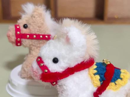 马粘必须安排上扭扭棒小马!#手工 #扭扭棒