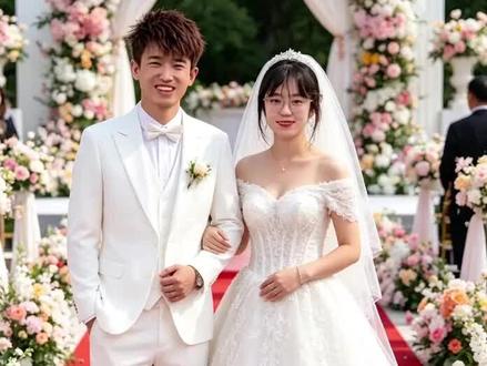 杨公子和辣条结婚快乐,祝你们幸福