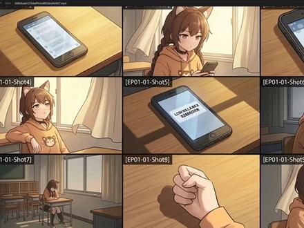 AI漫剧短剧一键智能体九宫格模式 #ai #漫剧 #短剧 #分镜 #导演