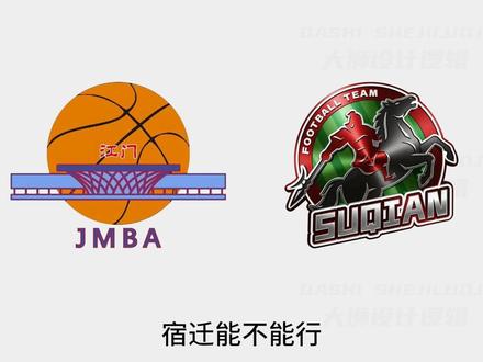 江门敢想敢做,宿迁能不能行? #logo设计 #标志设计 #平面设计 #图形设计 #设计案例分析