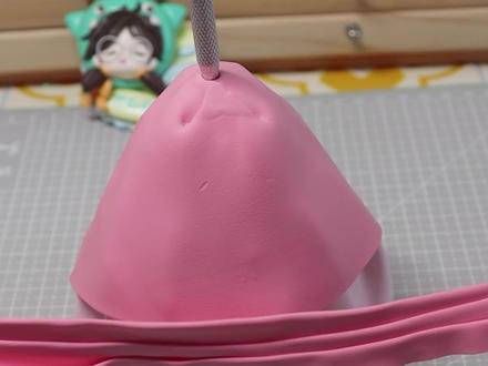 今天我们来看公主~就问你们学没学会? #粘土教程 #手工 #粘土 #爱丽儿公主