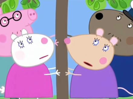 费了九牛二虎之力飞盘🥏终于掉下来了🤣😃#小猪佩奇简笔画 #简笔画 #看动画学画画 #小猪佩奇 #简笔画