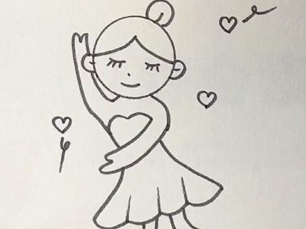 #简笔画 #公主献给王子的礼仪 公主是这样给王子献礼的嘛?@抖音小助手