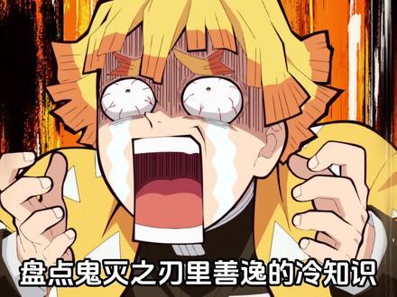 关于善逸,你不知道的冷知识#鬼灭之刃 #动漫 #动漫推荐 #动漫 #动漫编年史