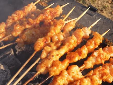 烧烤虾滑教程 #烧烤教学 #烧烤食材