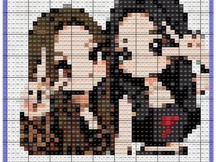 宝子们,把喜欢的图片变成这样的拼豆图纸教程来了#醒图 #醒图创作者#拼豆 #拼豆图纸 #拼豆日常