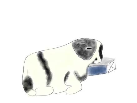 它此刻一定很想它的妈妈吧!#画 #画画 #画一个故事