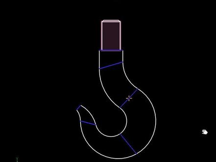 UG画钩子效果最好的方法!#ug编程 #ug模具设计 #抖音创作者中心