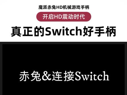魔派赤兔2023年新品Switch机械按键手柄03使用方法