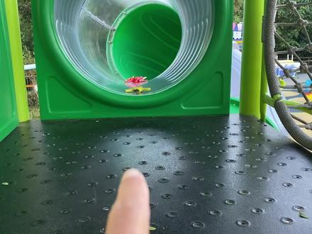 游乐场发现超帅迷你特工队炎龙机器人 捡到超帅七炫战龙王 #迷你特工队 #超级恐龙力量 @JUMPGO展高玩具