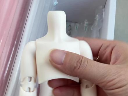 #bjd #娃娃 结构和拉筋和装垫片#教程 part 2