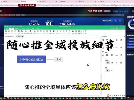 随心推全域投放细节#直播运营 #直播带货 #随心推全域 #全域