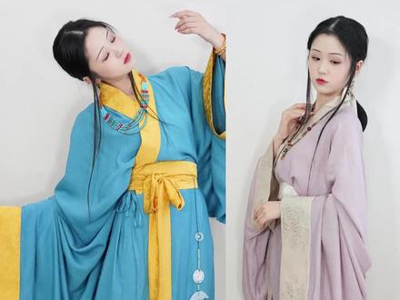 169🥕战国袍,舒适与颜值兼备的一款,卷起来啦!#汉服