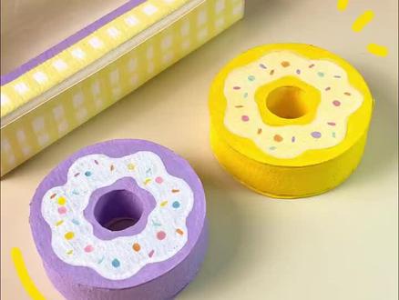 自制食完甜甜圈#手工diy #解压手工