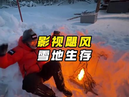 影视飓风雪地100小时生存挑战速通:tim太有节目效果了 #tim通关现实版无尽冬日