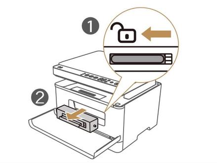 华为打印机换墨盒后怎么复位? #华为打印机