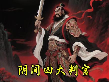 阴间四大判官##阴曹使者 #玉帝和阎王谁的权力大